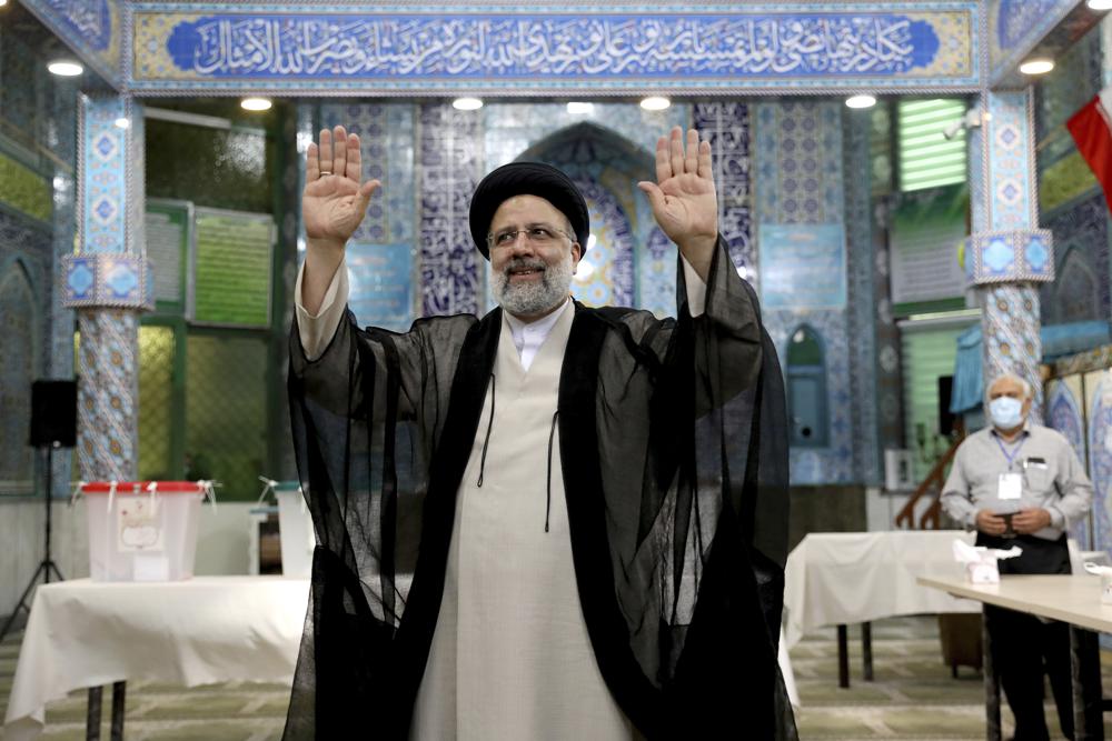 Hard-line judiciary head wins Iran presidency