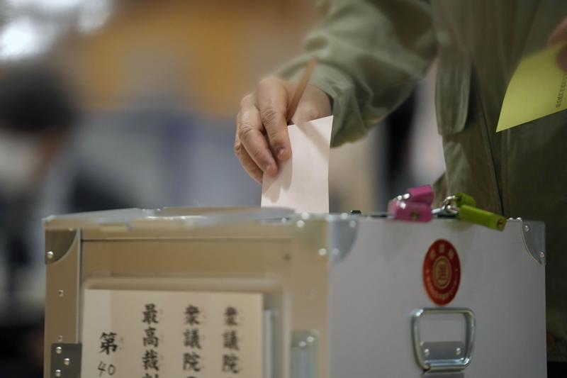 Japan votes in national election, 1st key test for Kishida