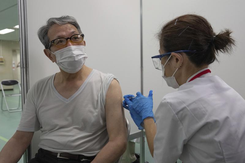 Japan mass vaccination campaign, 2 months before games