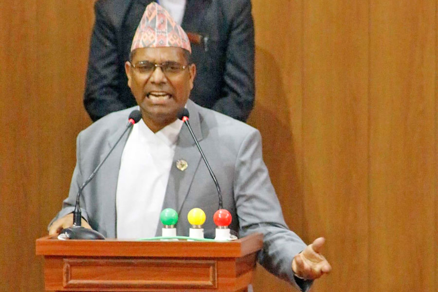 Karnali CM Jeevan Bahadur Shahi receives the vote of confidence