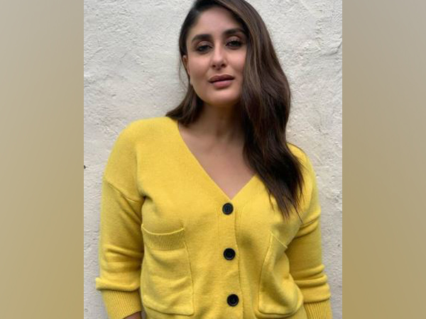 Kareena aces her signature pose in Switzerland