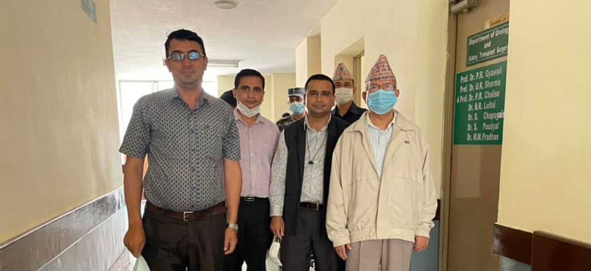 CPN (US) Chair Nepal returns home after treatment
