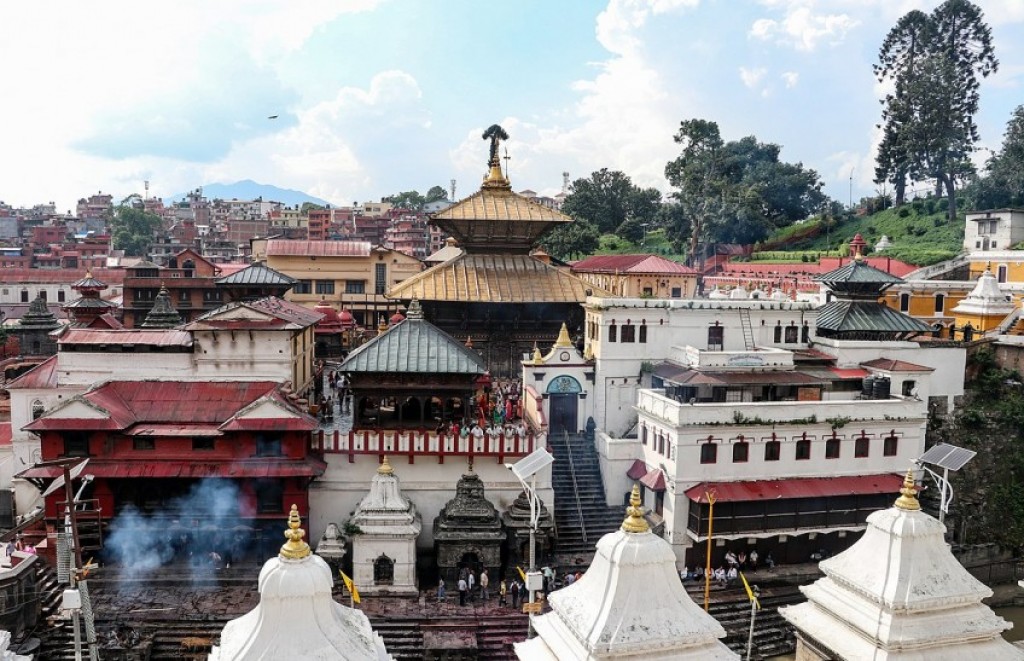 Devotees throng Pashuipati and other Shiva temples since early morning