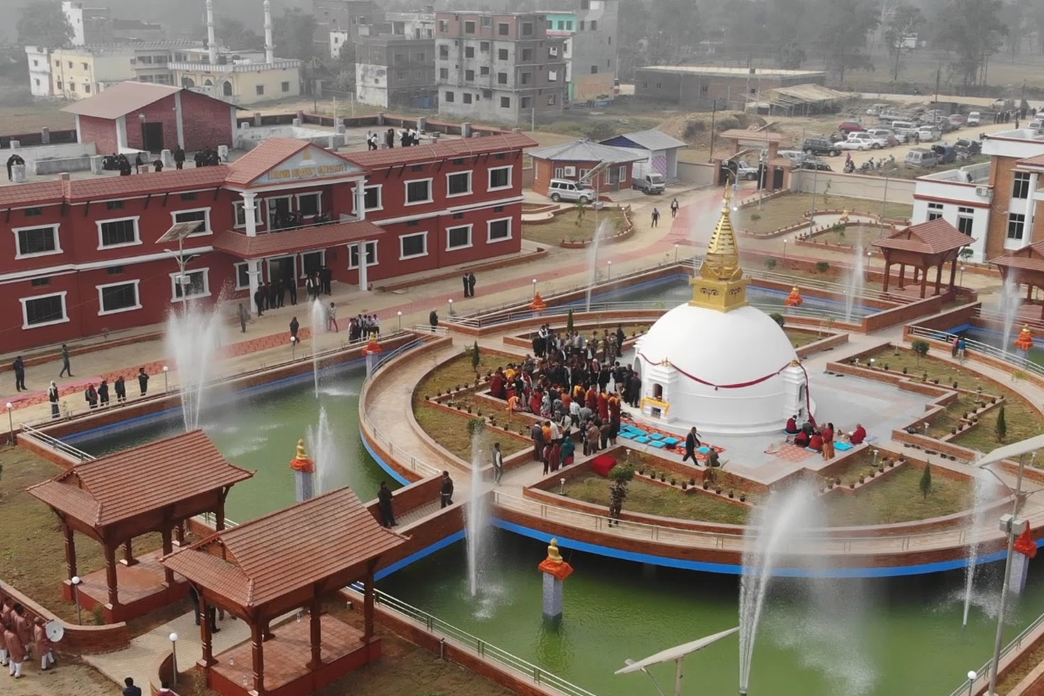 Lumbini Buddhist University, KU to collaborate on academic works