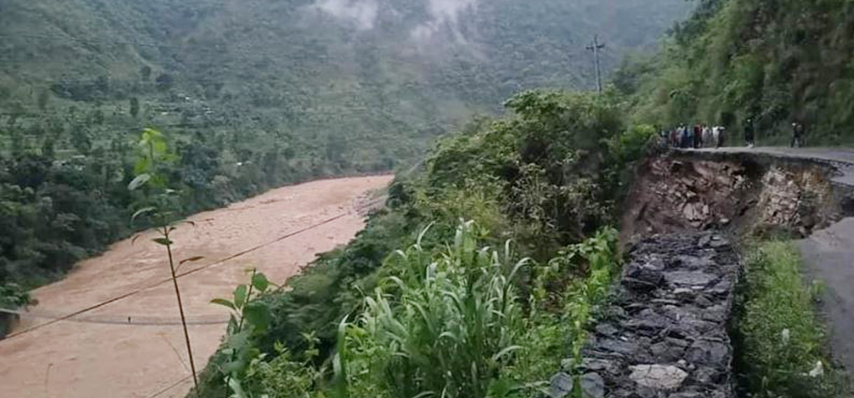 Karnali flood risk escalates, high alert issued for locals