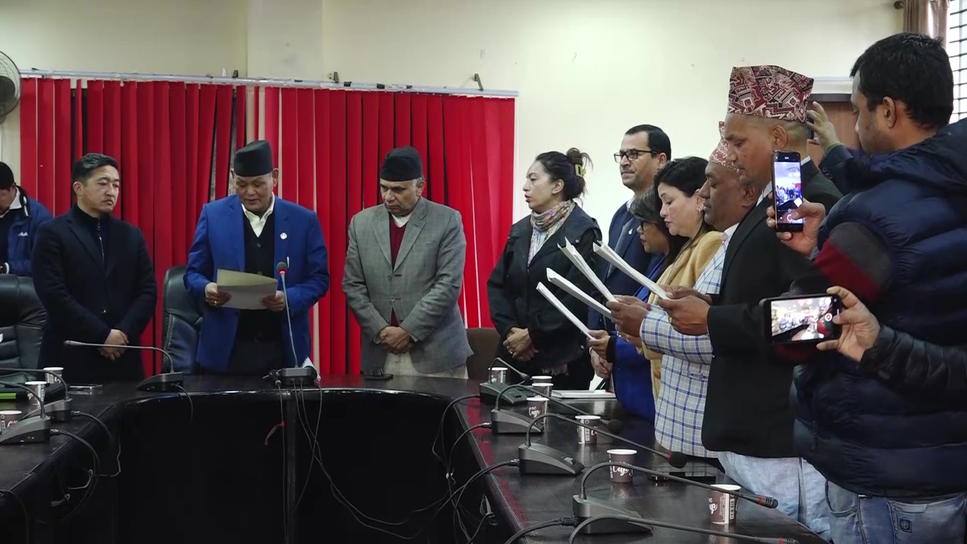 Eight Board Members of NSC take oath