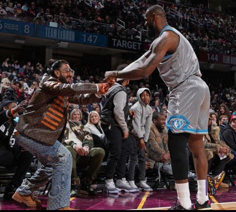 Ranveer Singh’s ‘fist pump’ moment with LeBron James garners netizens’ attention