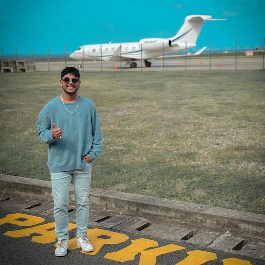 Cricketer Sandeep Lamichhane reached West Indies