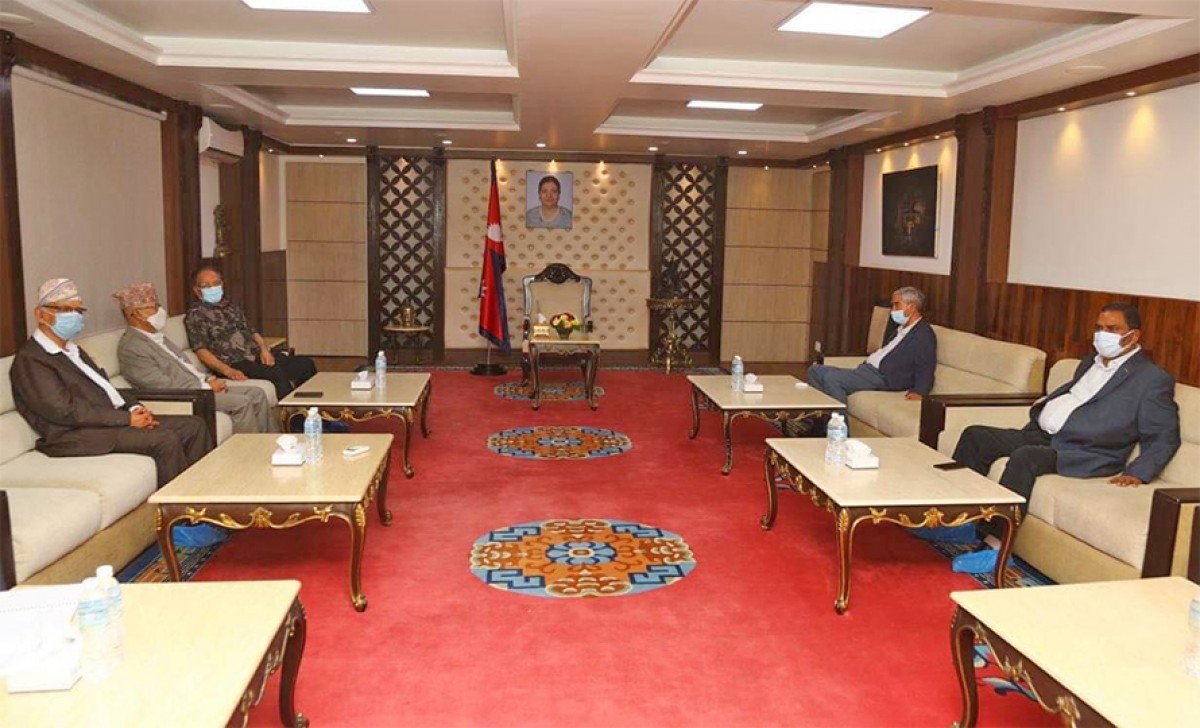 Cabinet meeting comes to an end