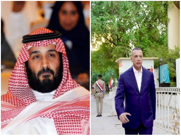 Saudi crown prince, Iraqi PM meet on bilateral ties