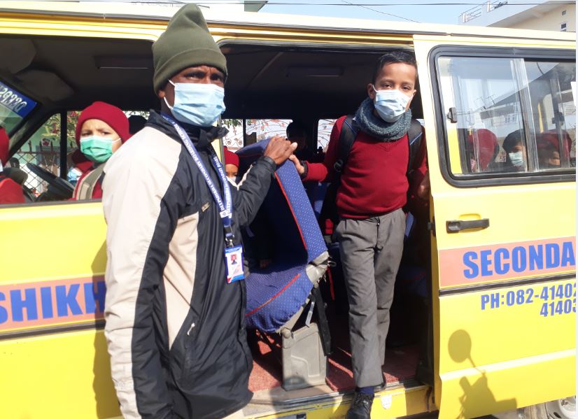 Schools reopen across Nepal as third COVID wave weakens