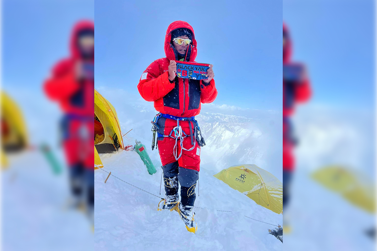 Summiter Sanu Sherpa succeeds 40th time above 8000 meters