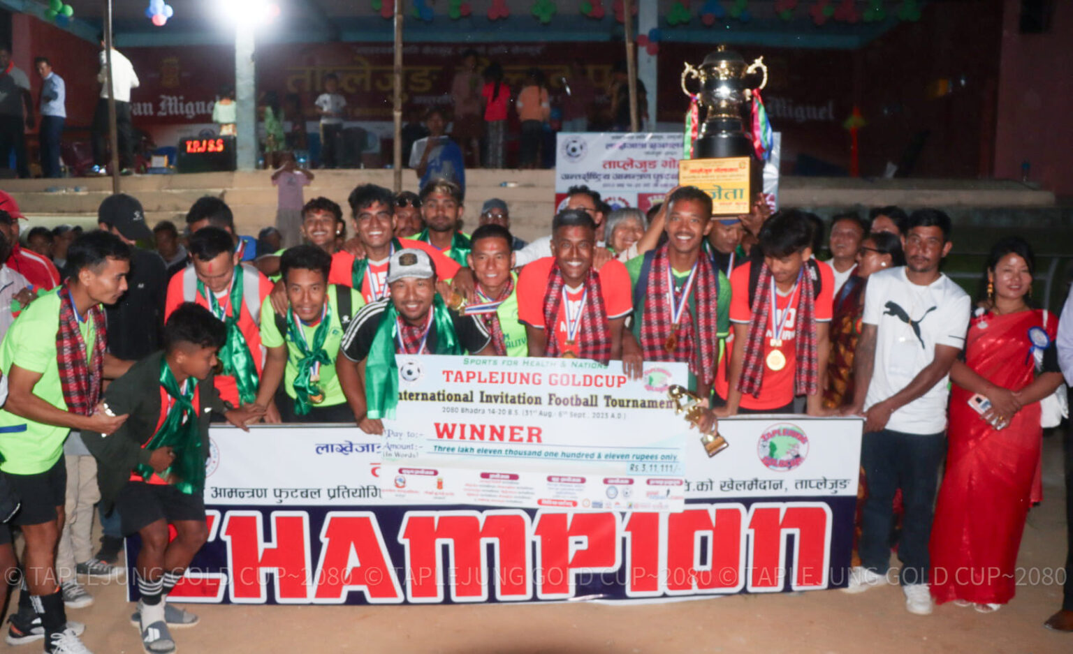 Redhorse Ilam wins Taplejung Gold Cup title