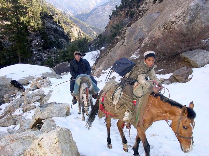 Continuous snowfall affects daily life in Humla