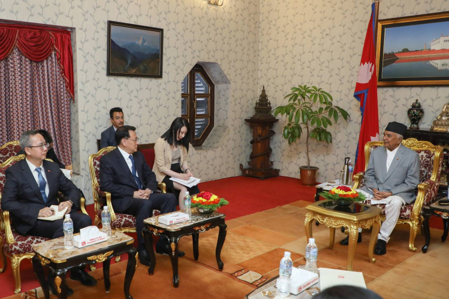CPC leader Yuan calls on President Paudel
