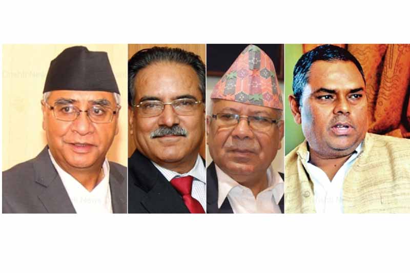 Ministries divided to ruling parties