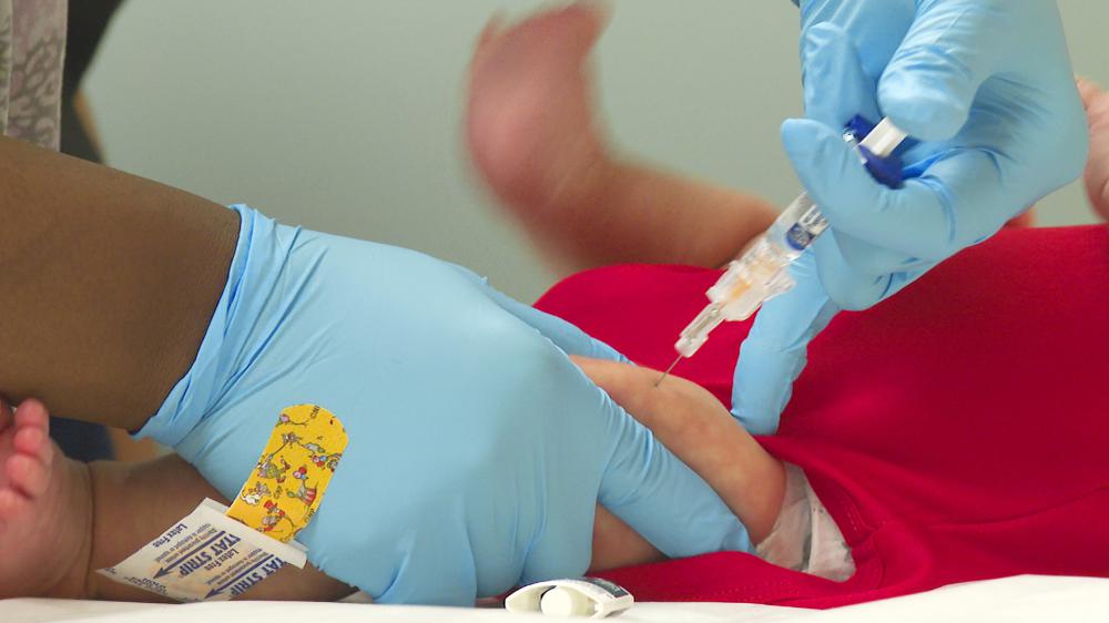 Children below two years fully immunized in all 77 districts