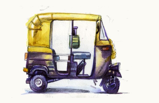 One killed in road accident with auto-rickshaw
