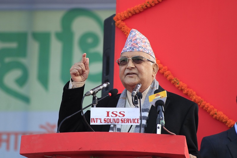 Sports should be kept separate from politics: Oli