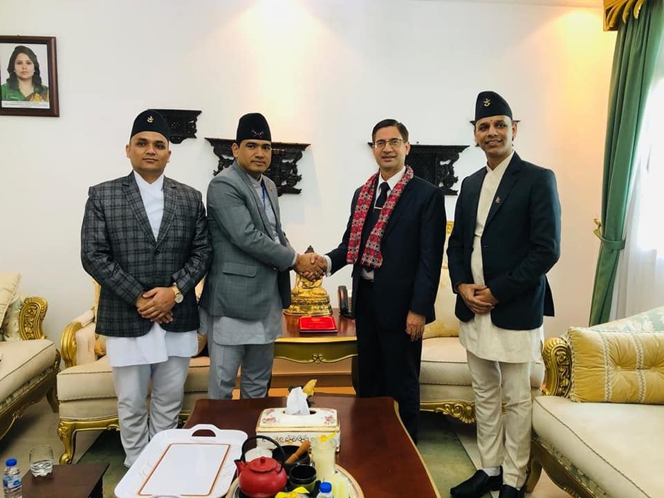Nepali Ambassador of Oman starts work
