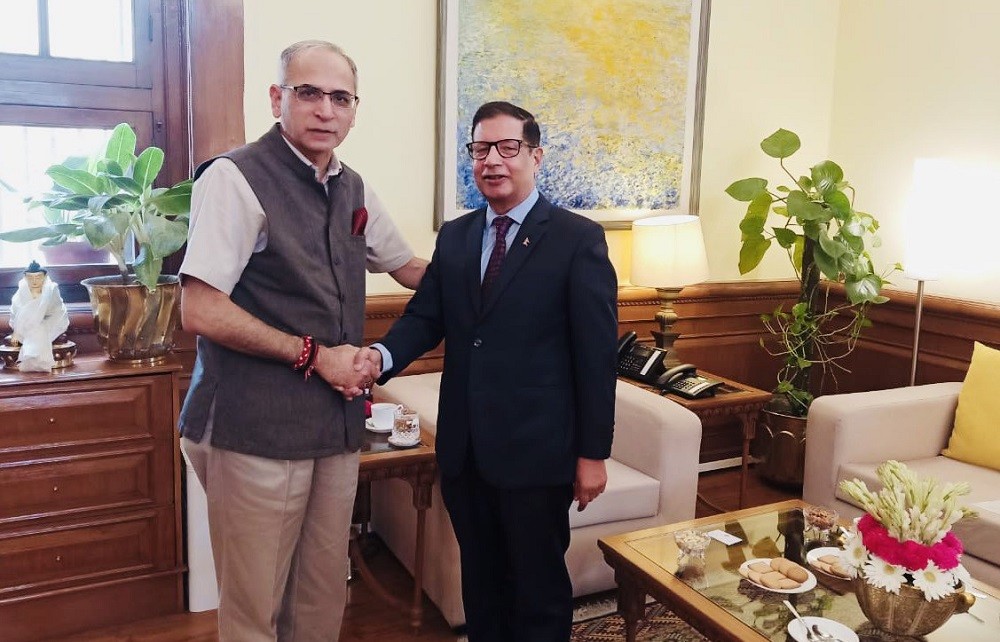 Nepali Ambassador met with Indian Foreign Secretary