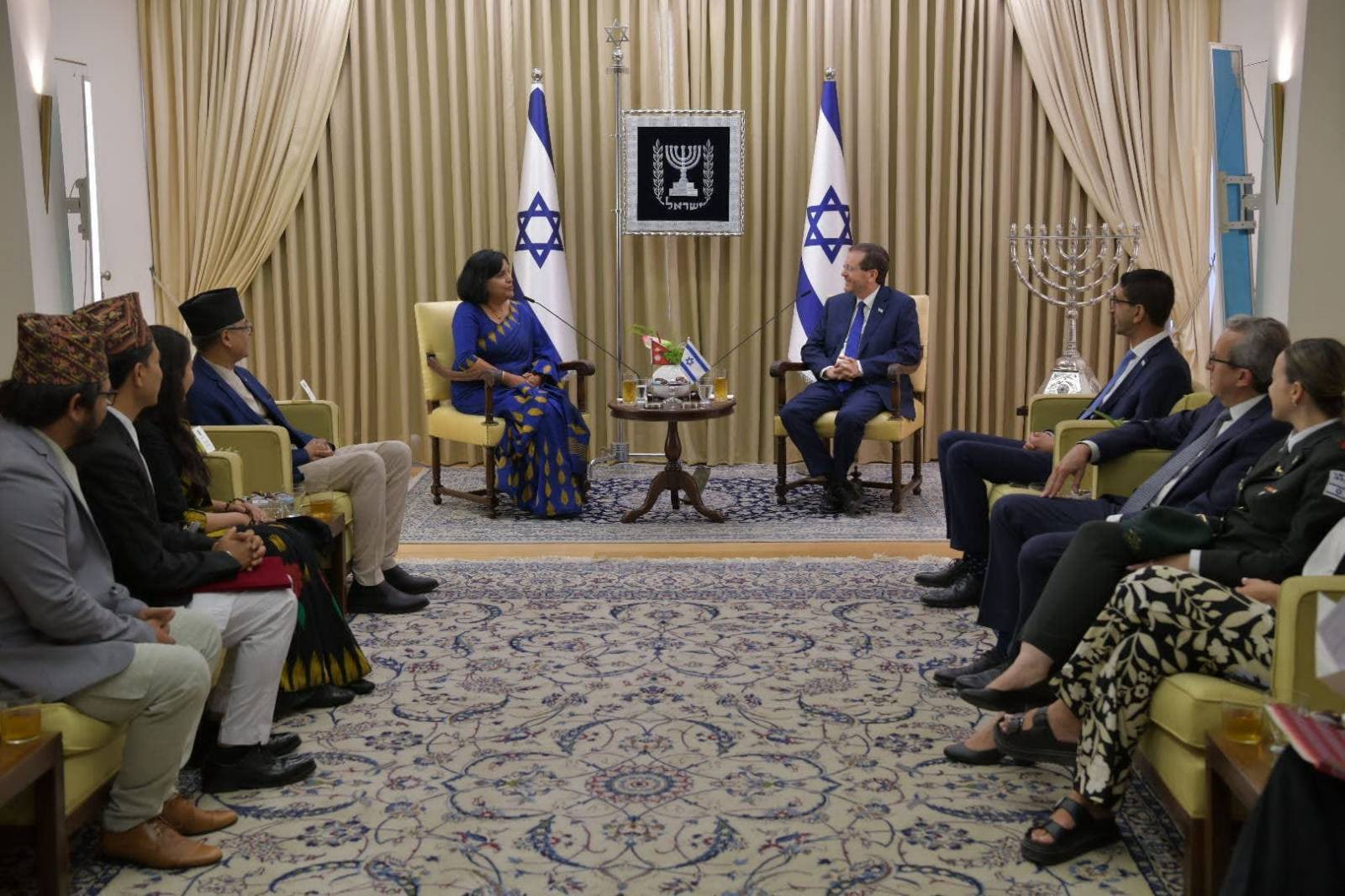 Ambassador to Israel presented her credence letter