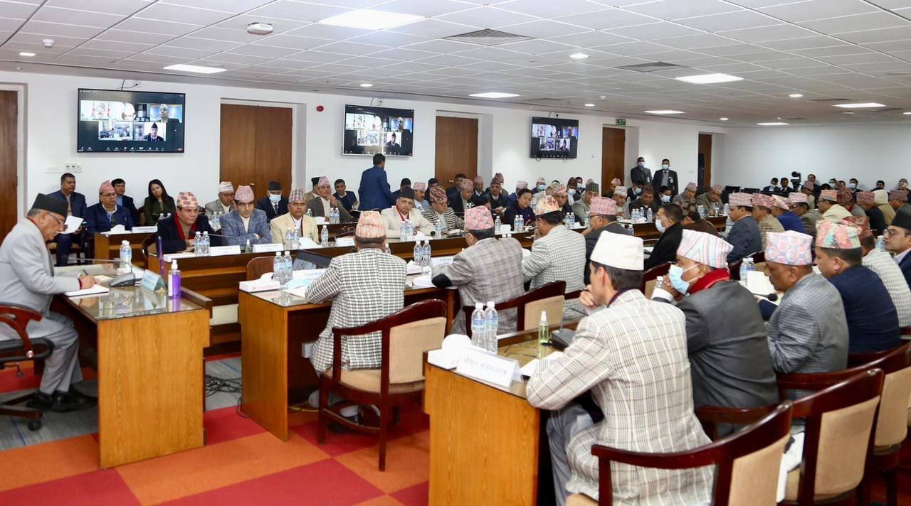 Discussion between PM Dahal and govt secretaries