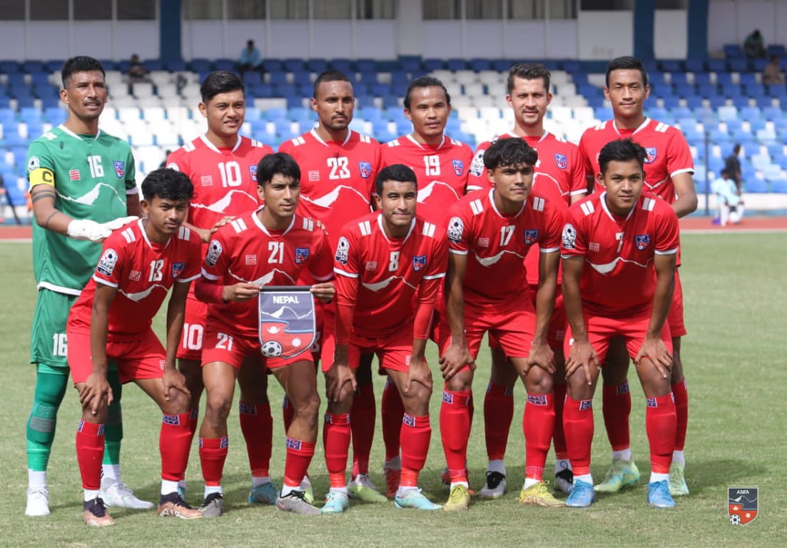 Nepal defeated Pakistan in football