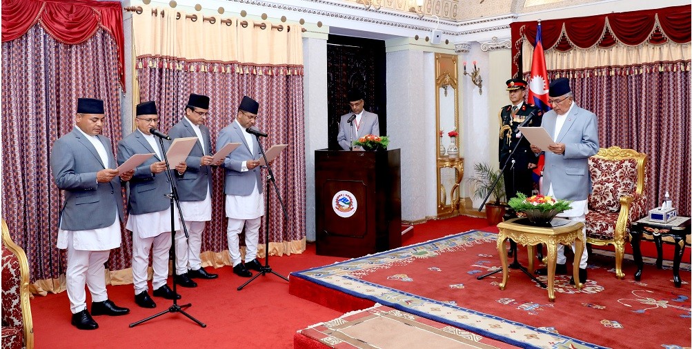 Swearing in of the newly appointed Ambassador
