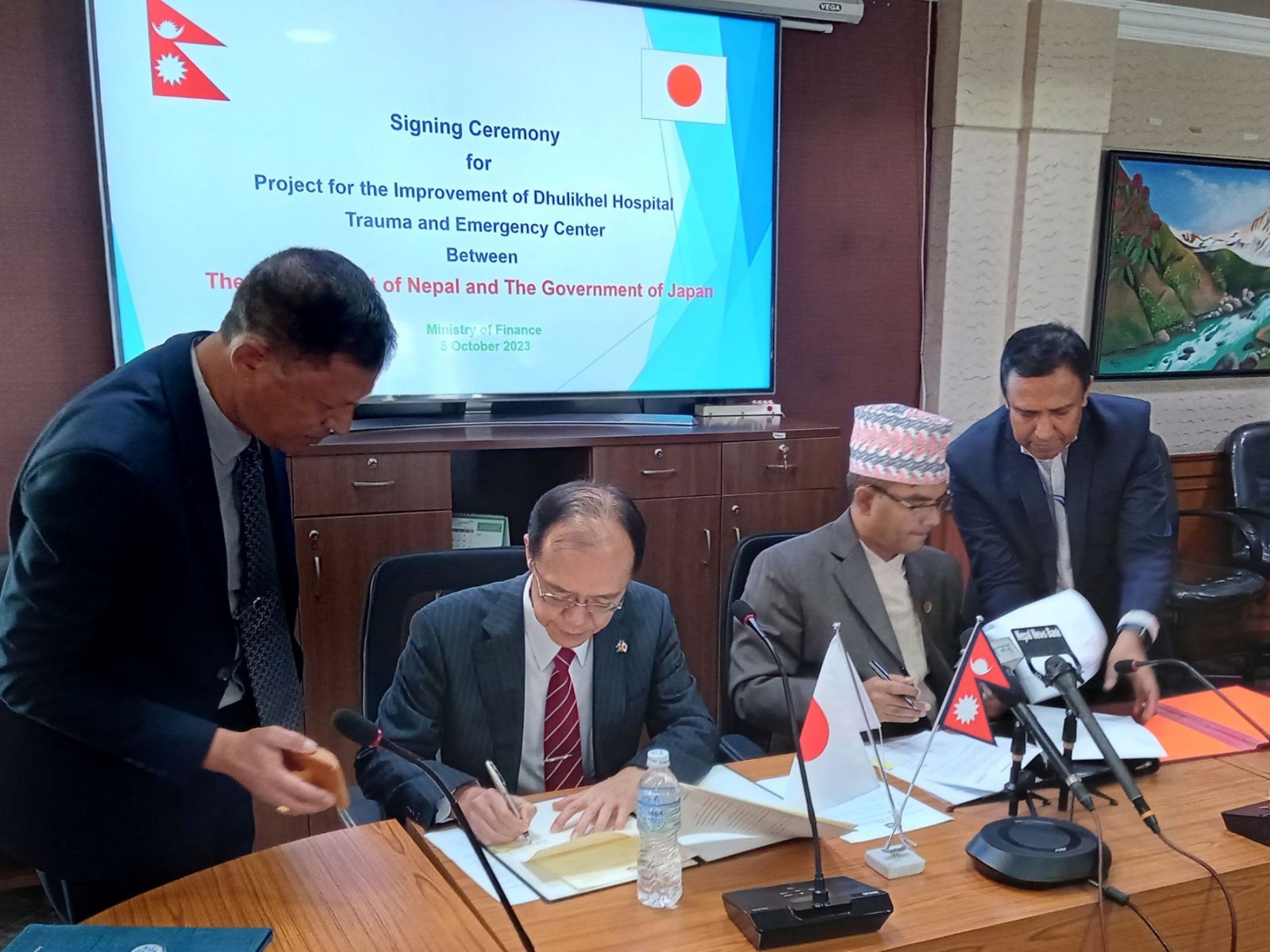 Japan Supports the Improvement of Dhulikhel Hospital