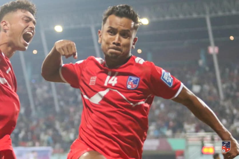 Draw between Nepal and Laos