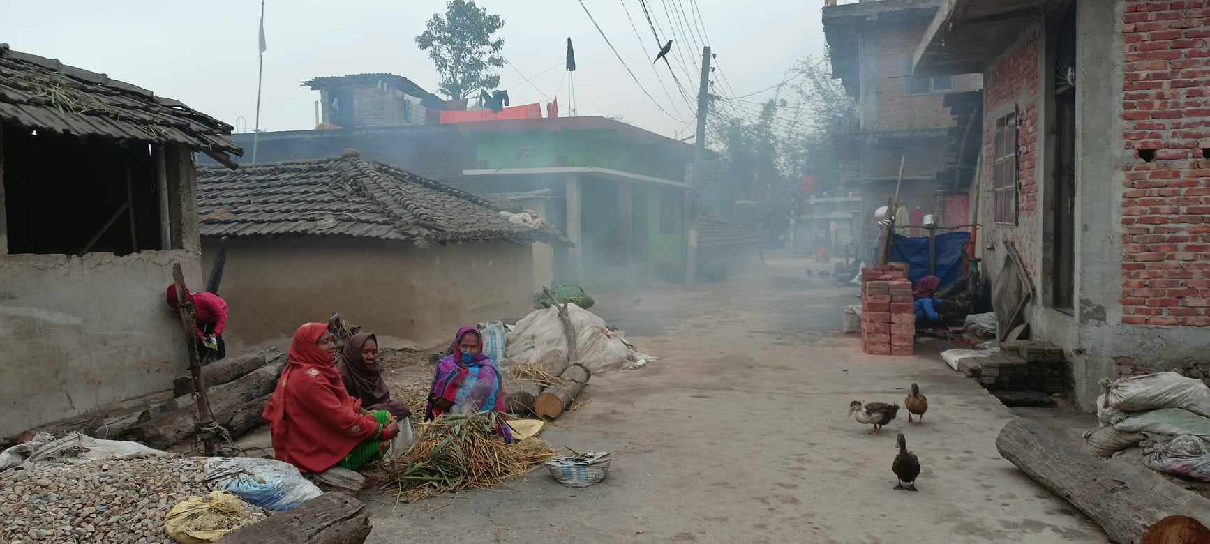 Cold weather makes daily life difficult in Sarlahi