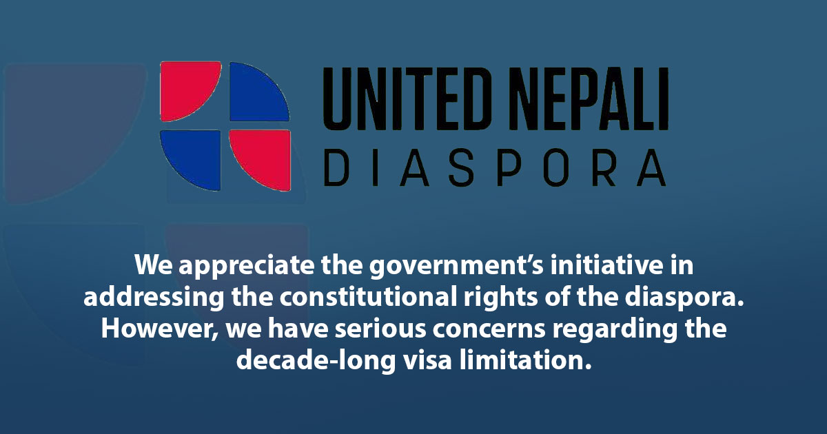 UNDO Urges Government to Expand Diaspora Rights