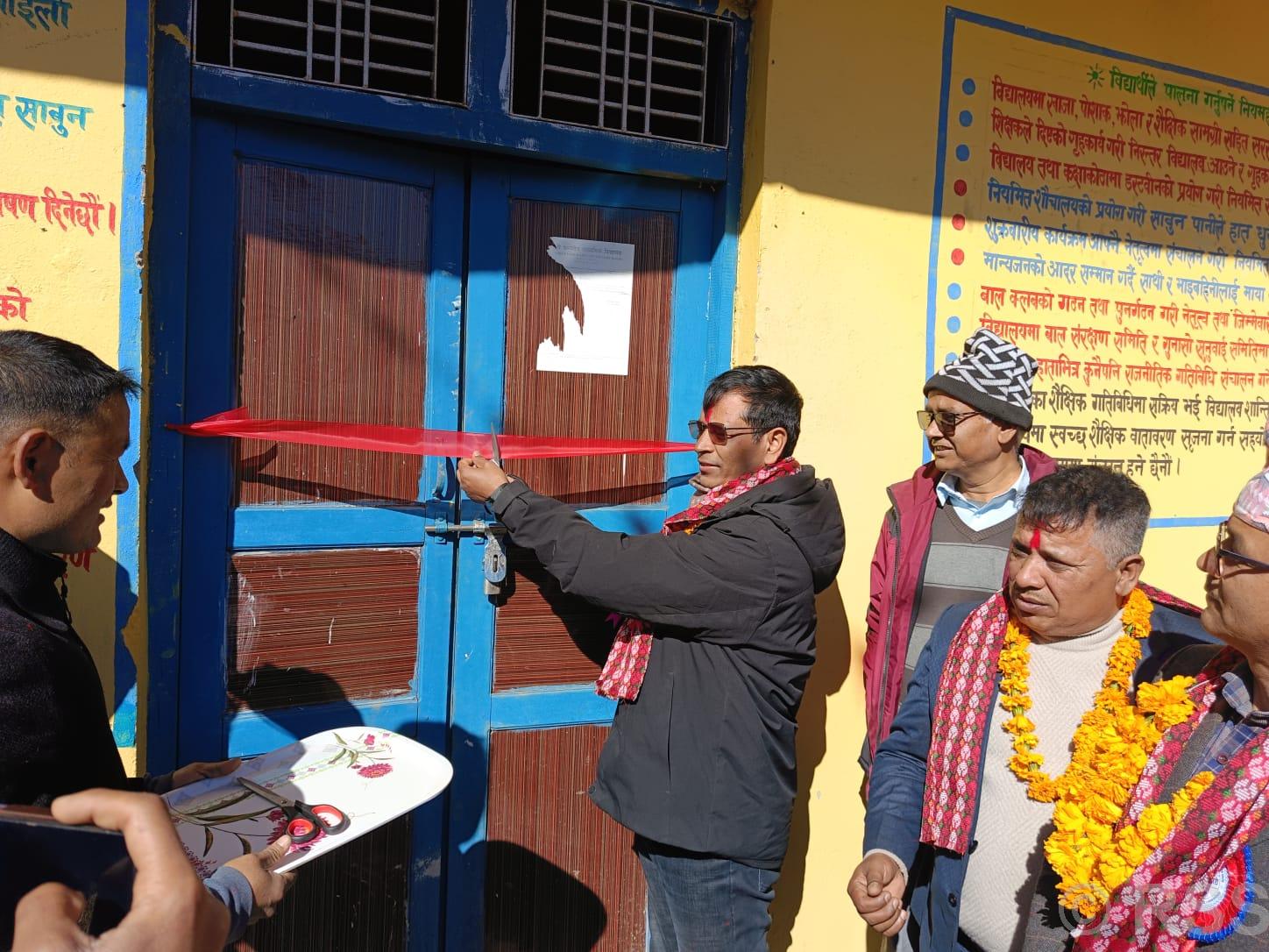 School building constructed in Kalikot