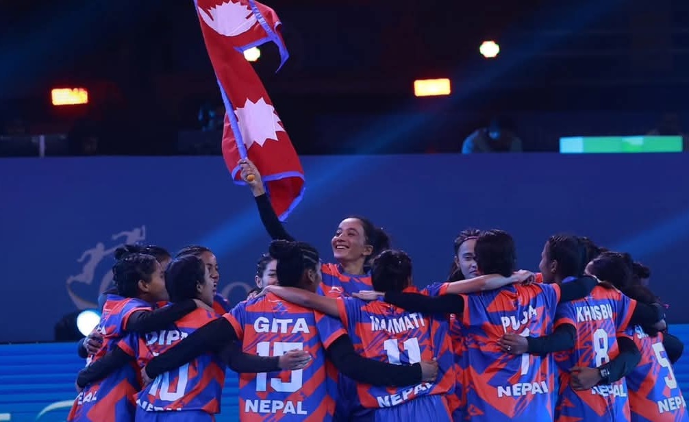 Nepali women’s team becomes runner-up in Kho Kho World Cup