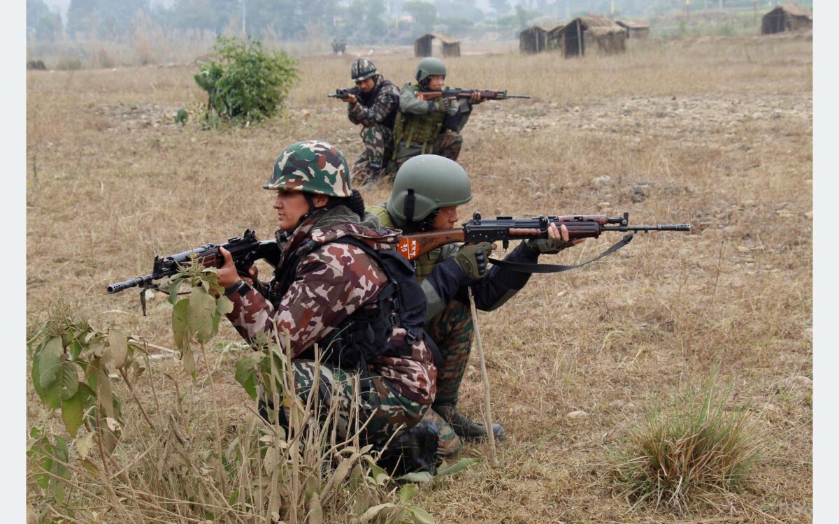 Nepal-India joint military drill ‘Suryakiran’ concludes