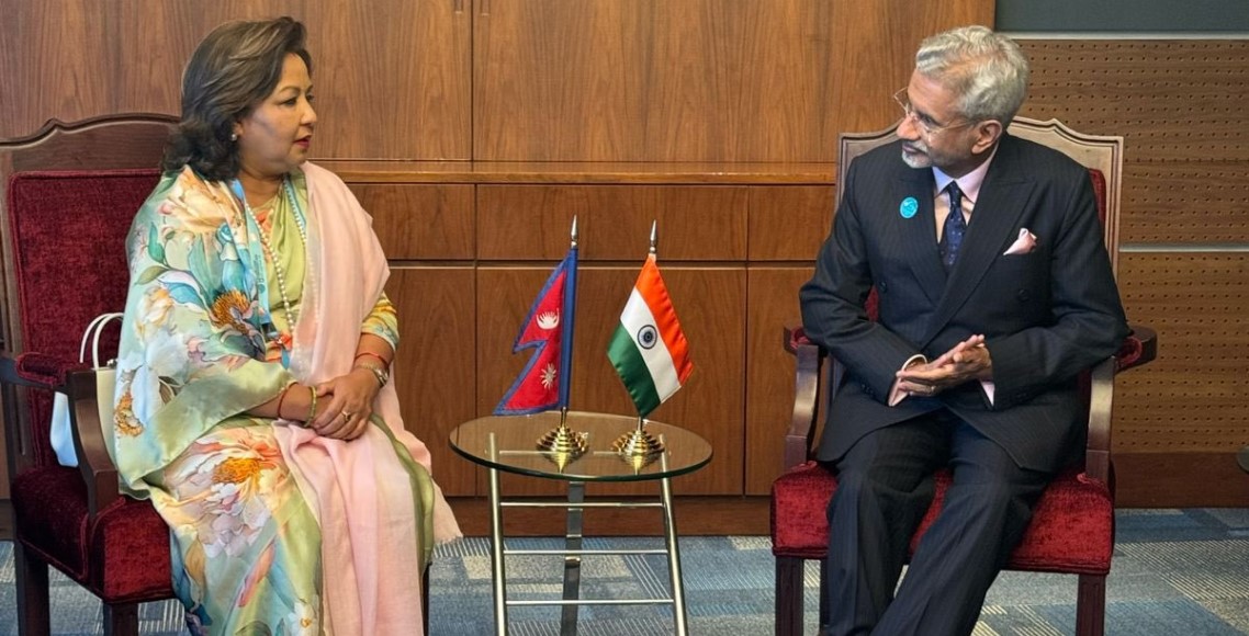 Foreign Minister Rana and Indian counterpart Jaishankar meet in Oman