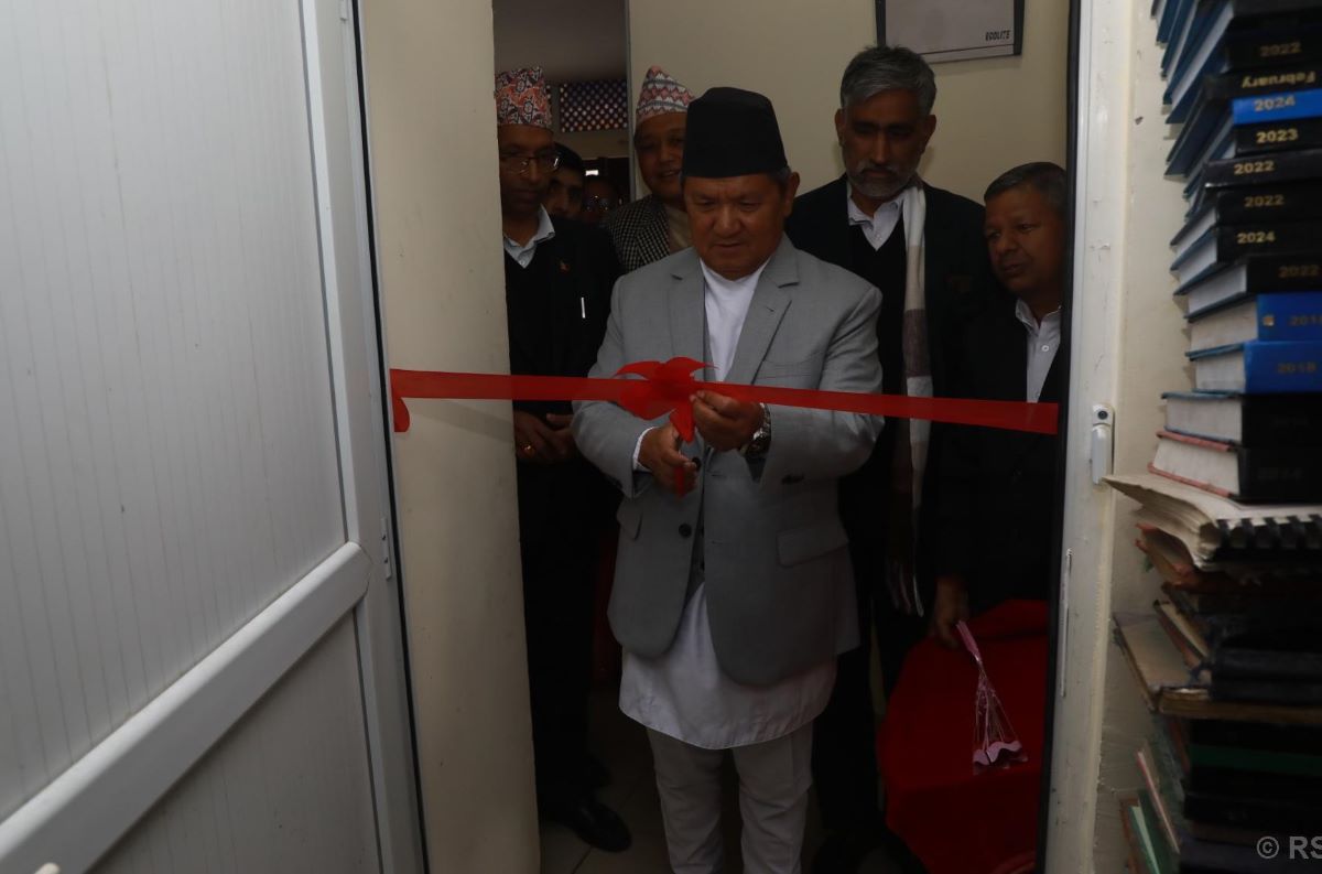 RSS News Bulletin Room opened to public