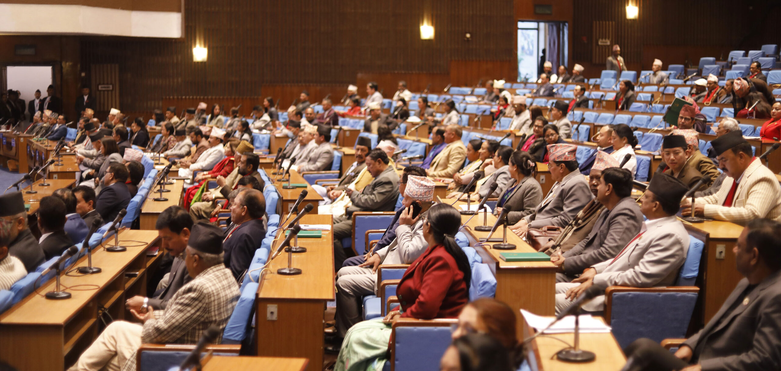 Federal Parliament meetings taking place today