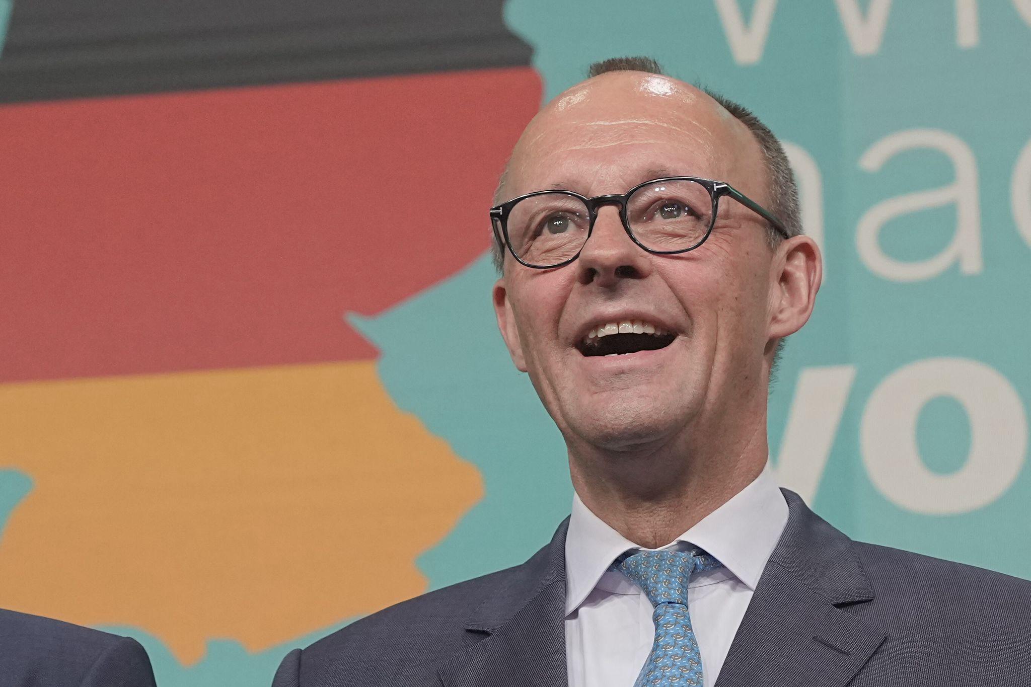 Germany shifts right as exit polls show clear lead for Merz