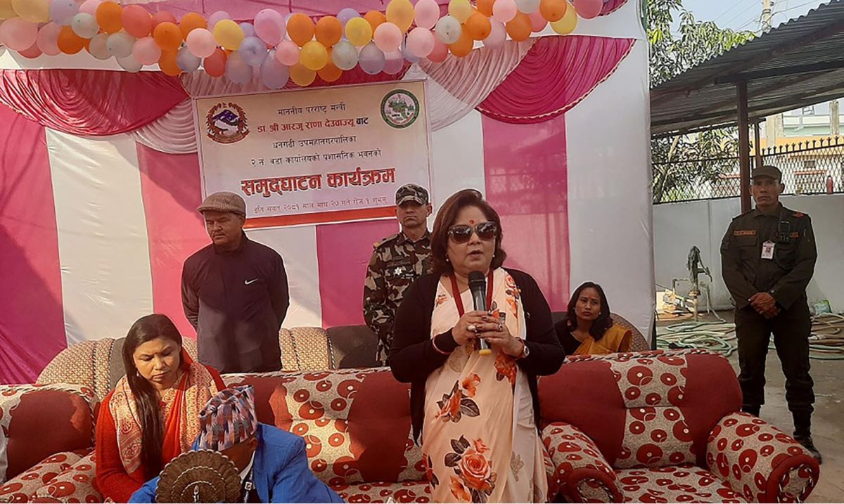 Do not indulge in drugs: Foreign Minister Deuba