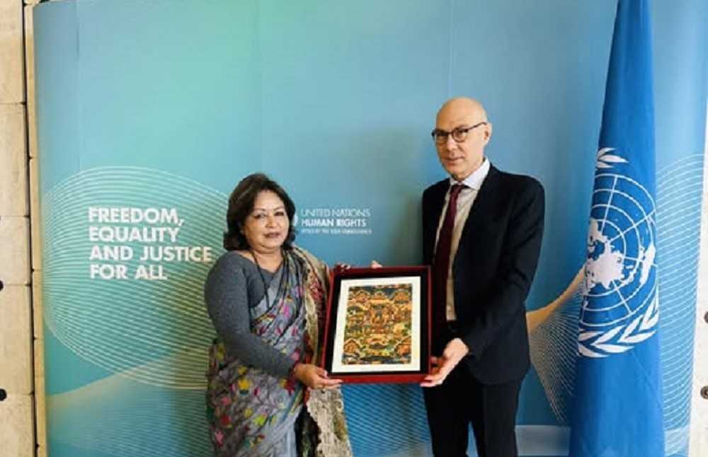 Foreign Minister meets with UN High Commissioner for Human Rights