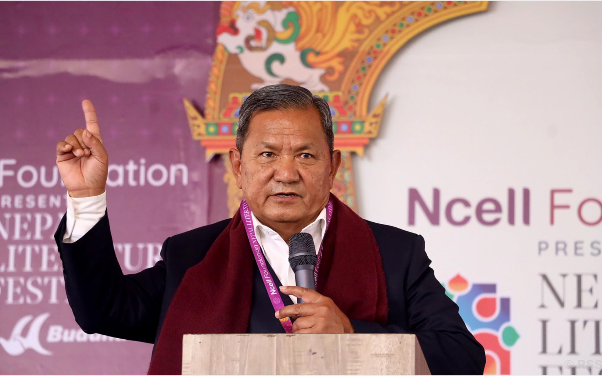 Literature is a change agent: Communications Minister Gurung