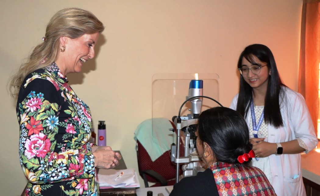 Visiting Duchess of Edinburgh praises Nepal’s eye care achievements