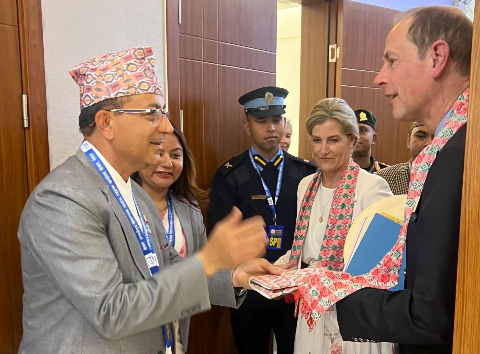 British Prince and Princess in Pokhara