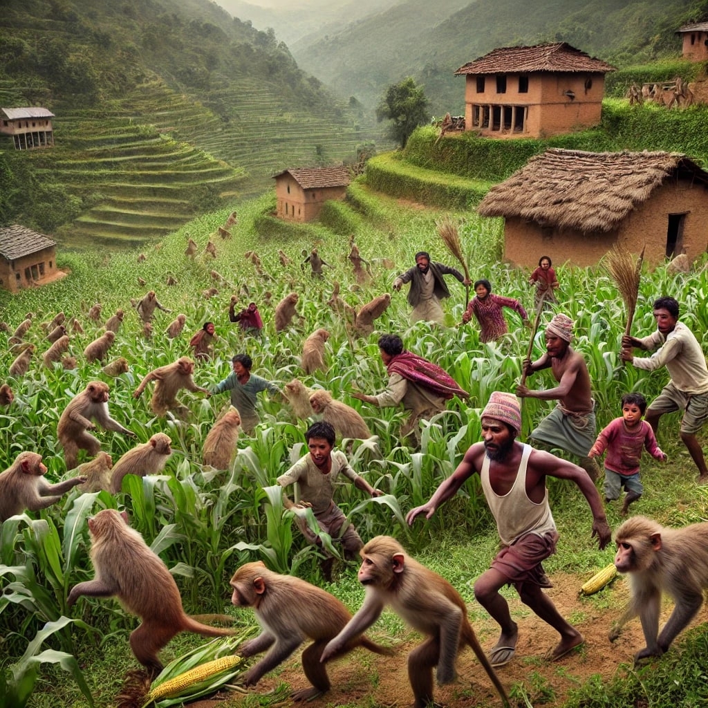 Nepal’s Monkey Problem: A Crisis Without a Cure