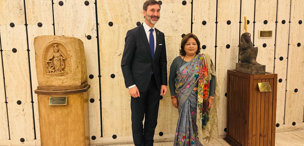 Foreign Minister Dr Rana holds separate meetings with Foreign Ministers of Spain and Slovakia