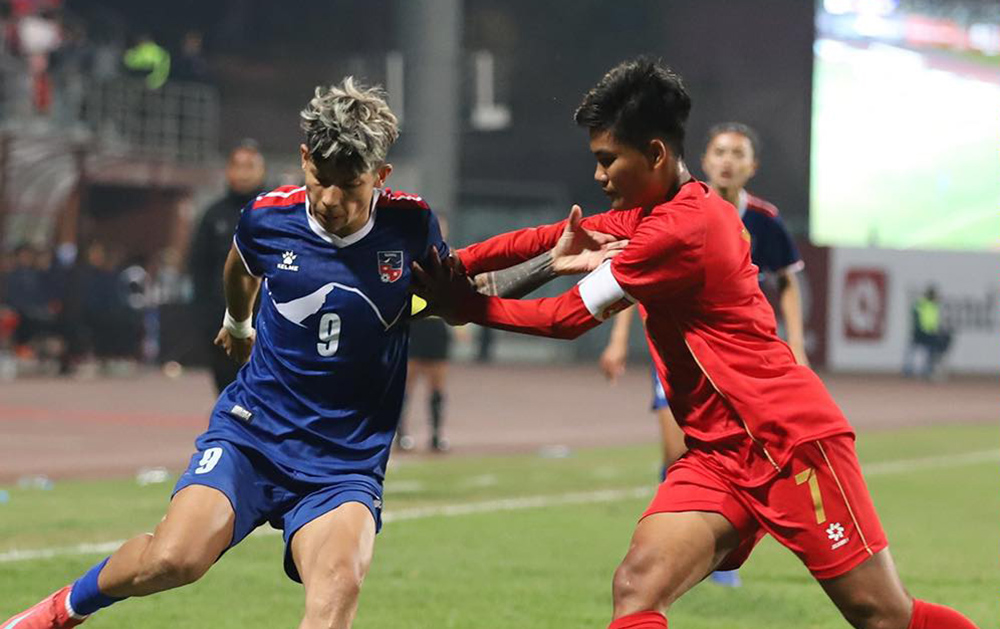 Nepal Suffers Another Final Defeat, Myanmar Clinches Four Nations Title