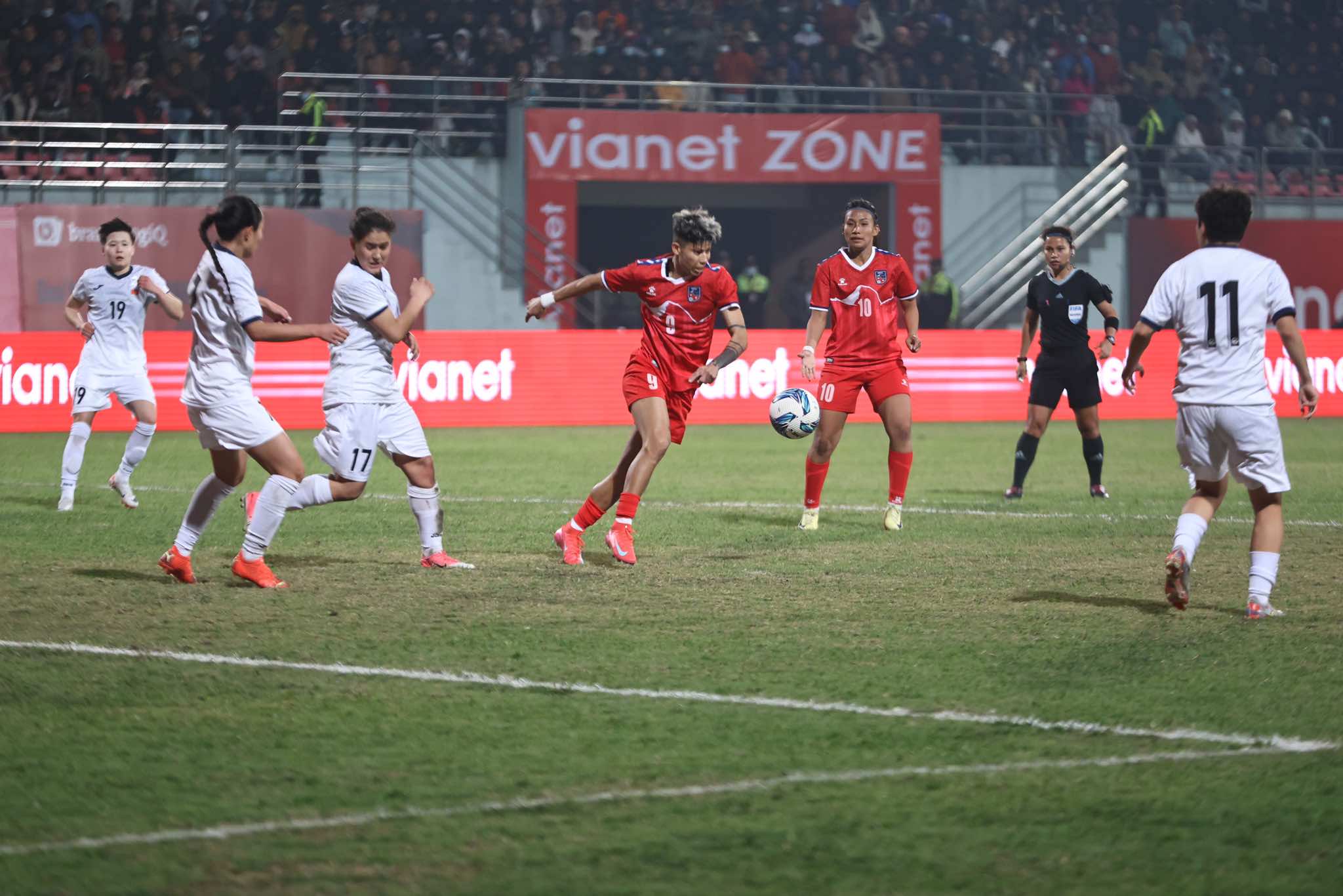 Nepal triumphs over Kyrgyzstan in In’t Women’s Football Tournament