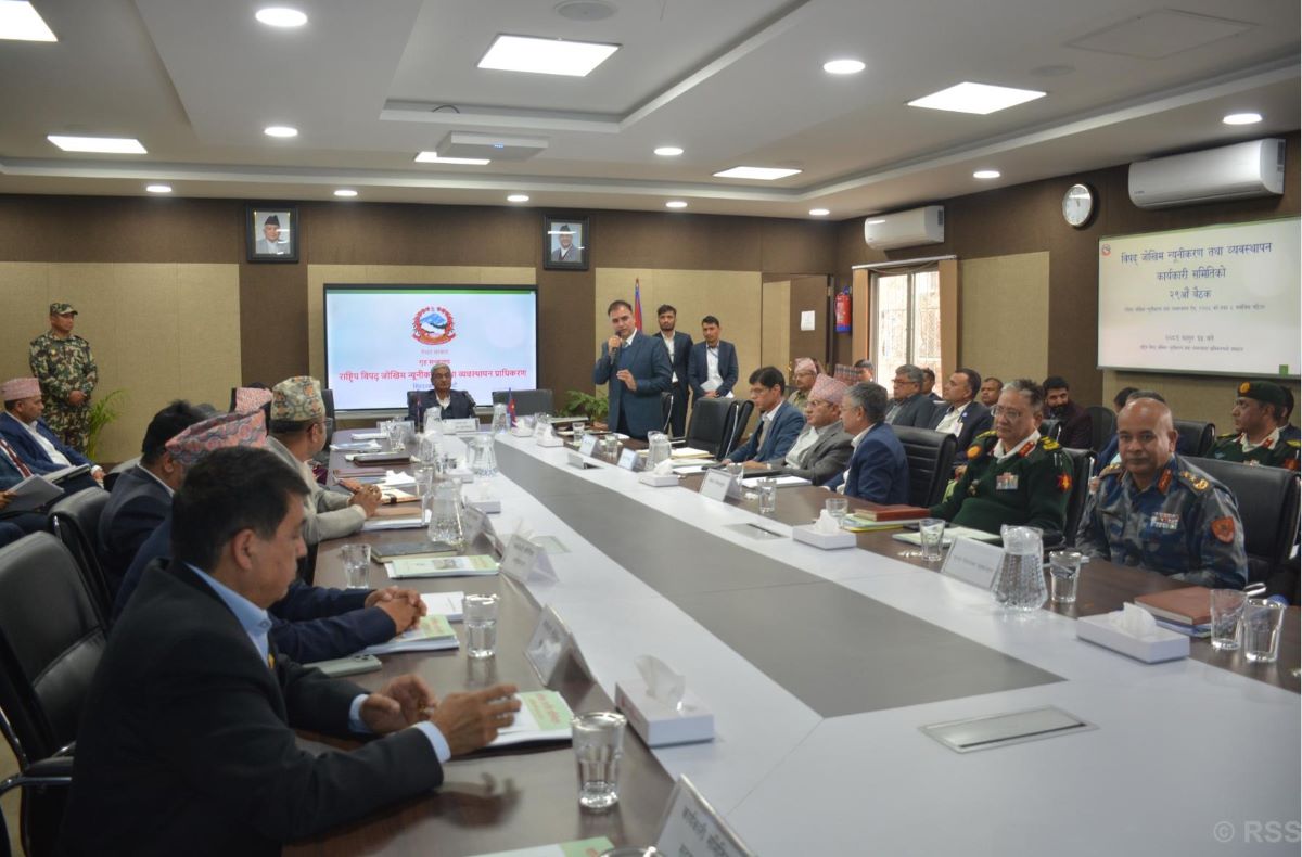 Home Minister assures of acceleration of post-quake reconstruction drive
